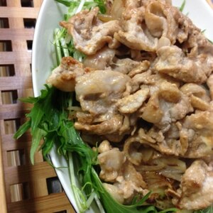 豚肉のマヨ生姜焼き:324